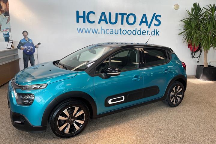 Turquoise Citroën C3 fra 2021