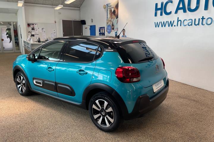 Turquoise Citroën C3 fra 2021