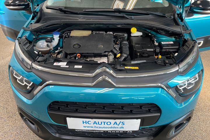 Turquoise Citroën C3 fra 2021