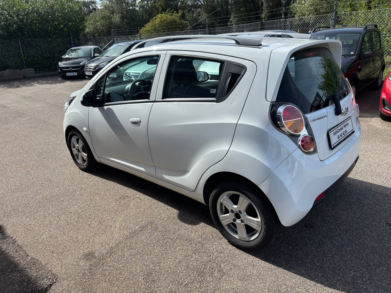 Hvid Chevrolet Spark fra 2012