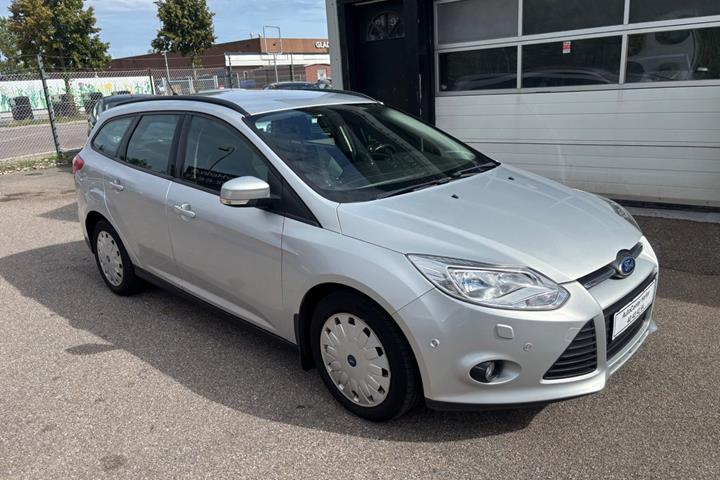 Sølv Ford Focus fra 2013