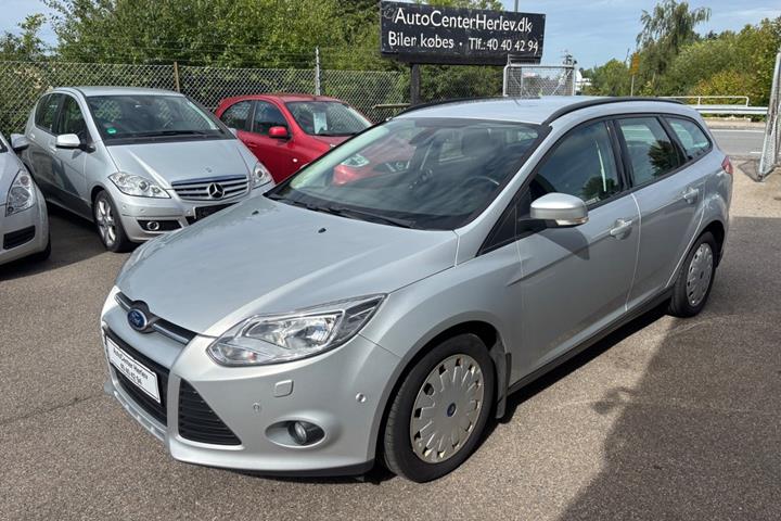Sølv Ford Focus fra 2013