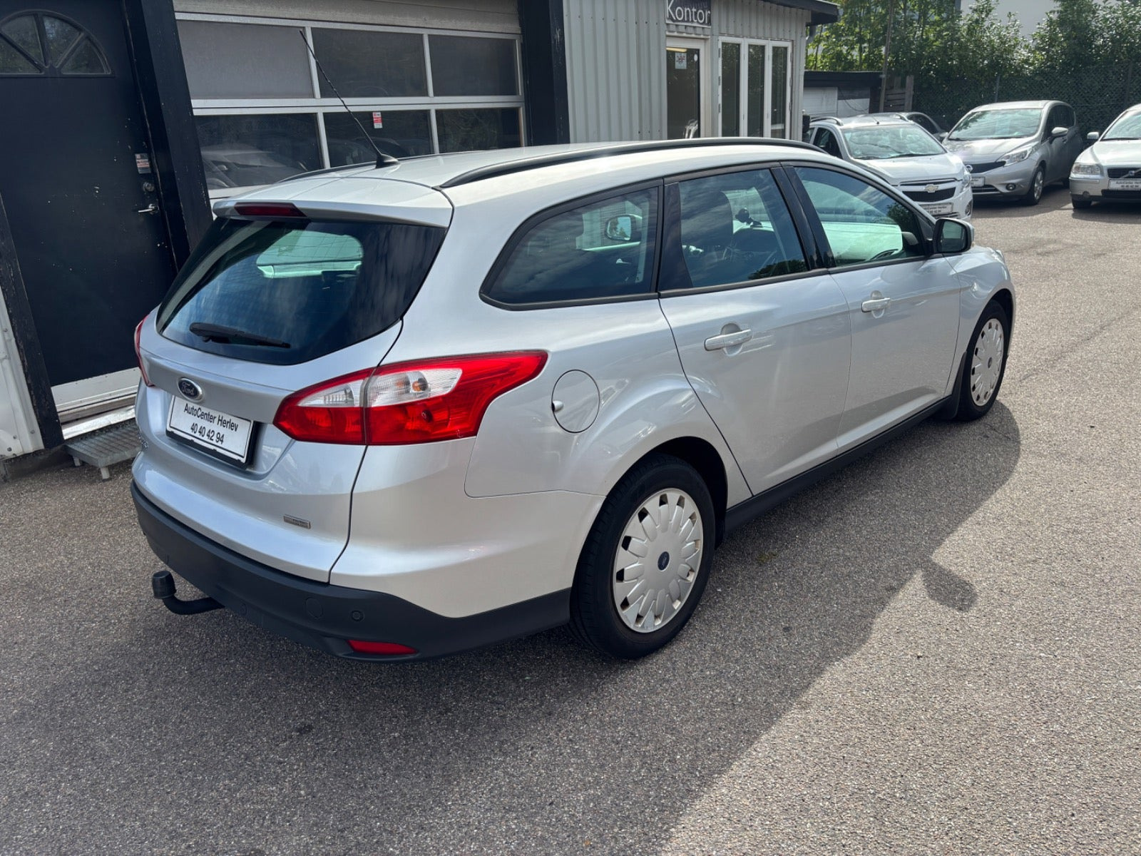 Sølv Ford Focus fra 2013