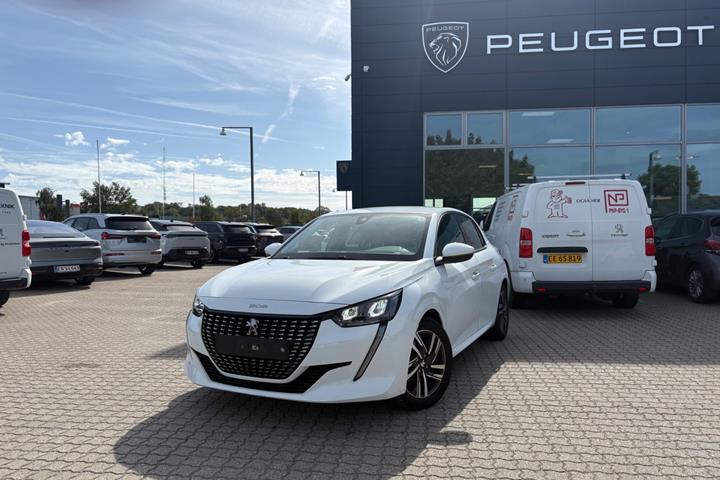 Hvid Peugeot 208 fra 2021