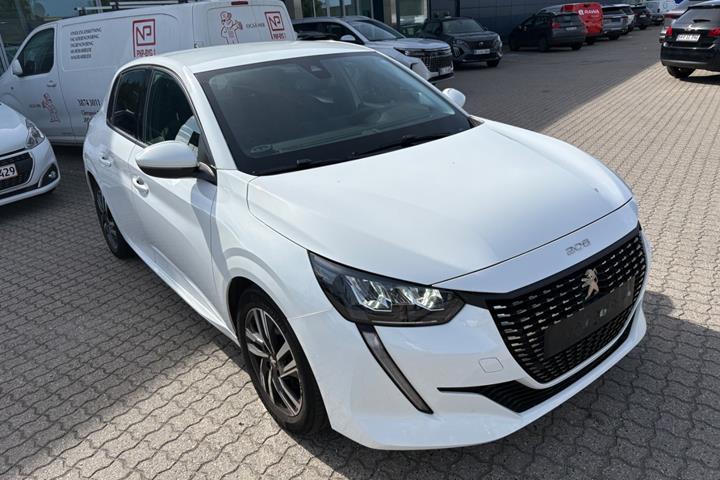 Hvid Peugeot 208 fra 2021