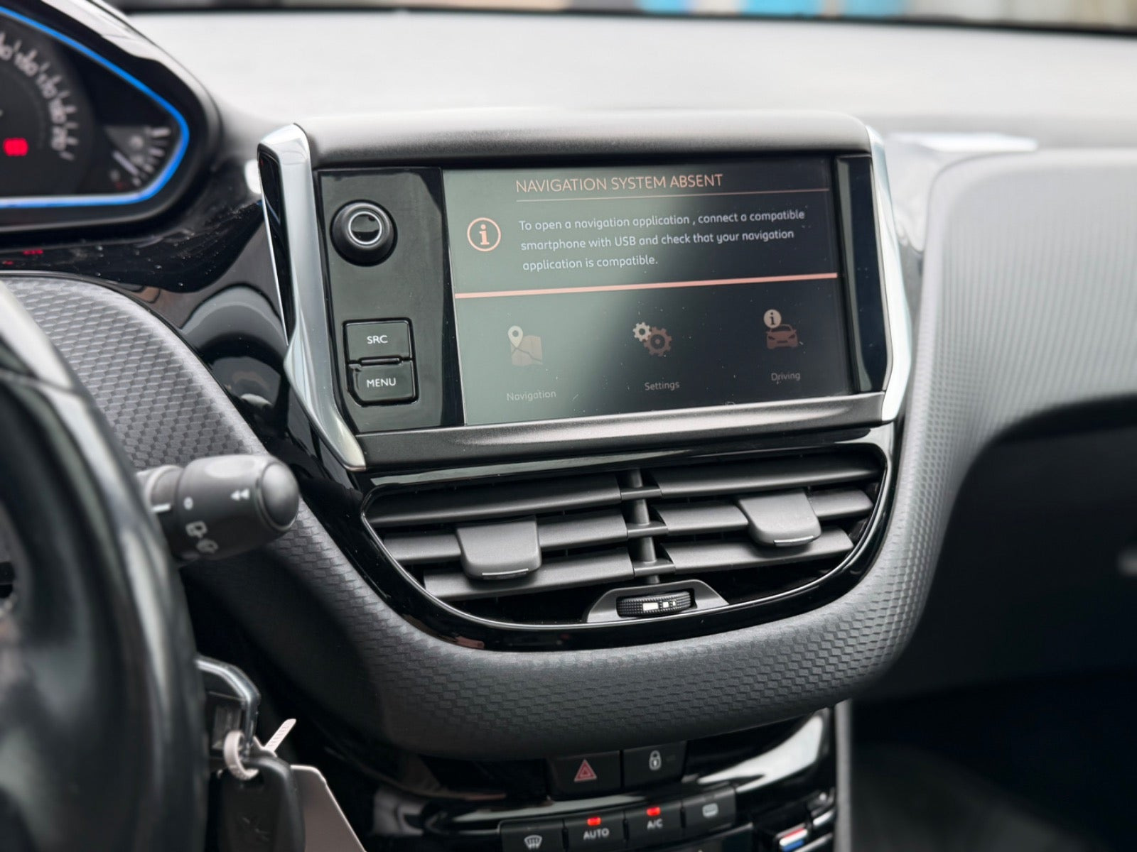 Hvid Peugeot 2008 fra 2018