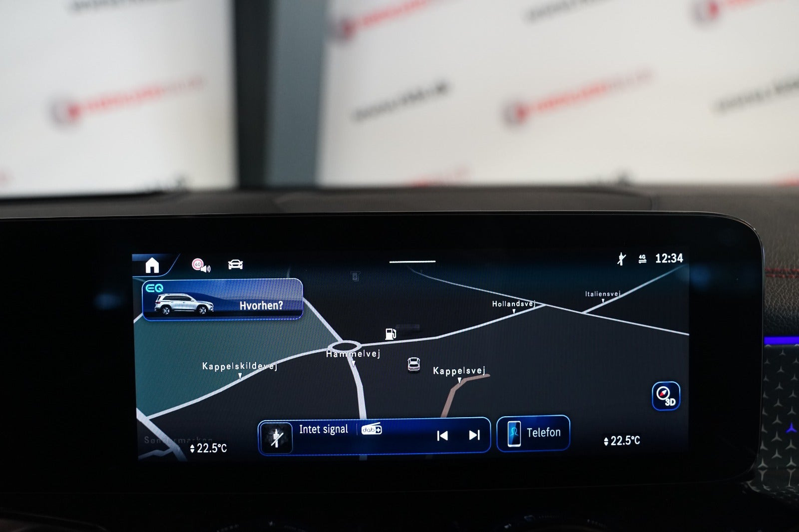 Sort Mercedes EQB250+ fra 2025