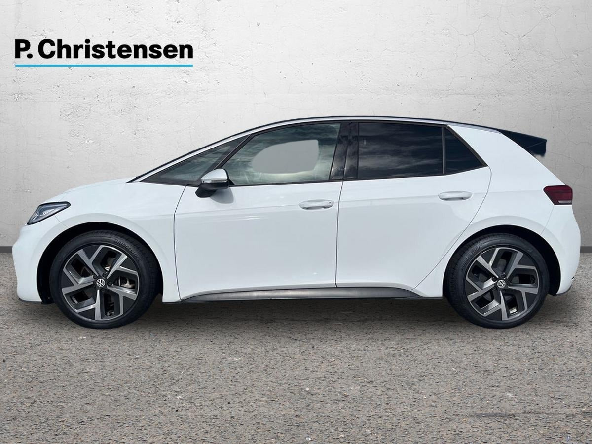 Hvid VW ID.3 fra 2023