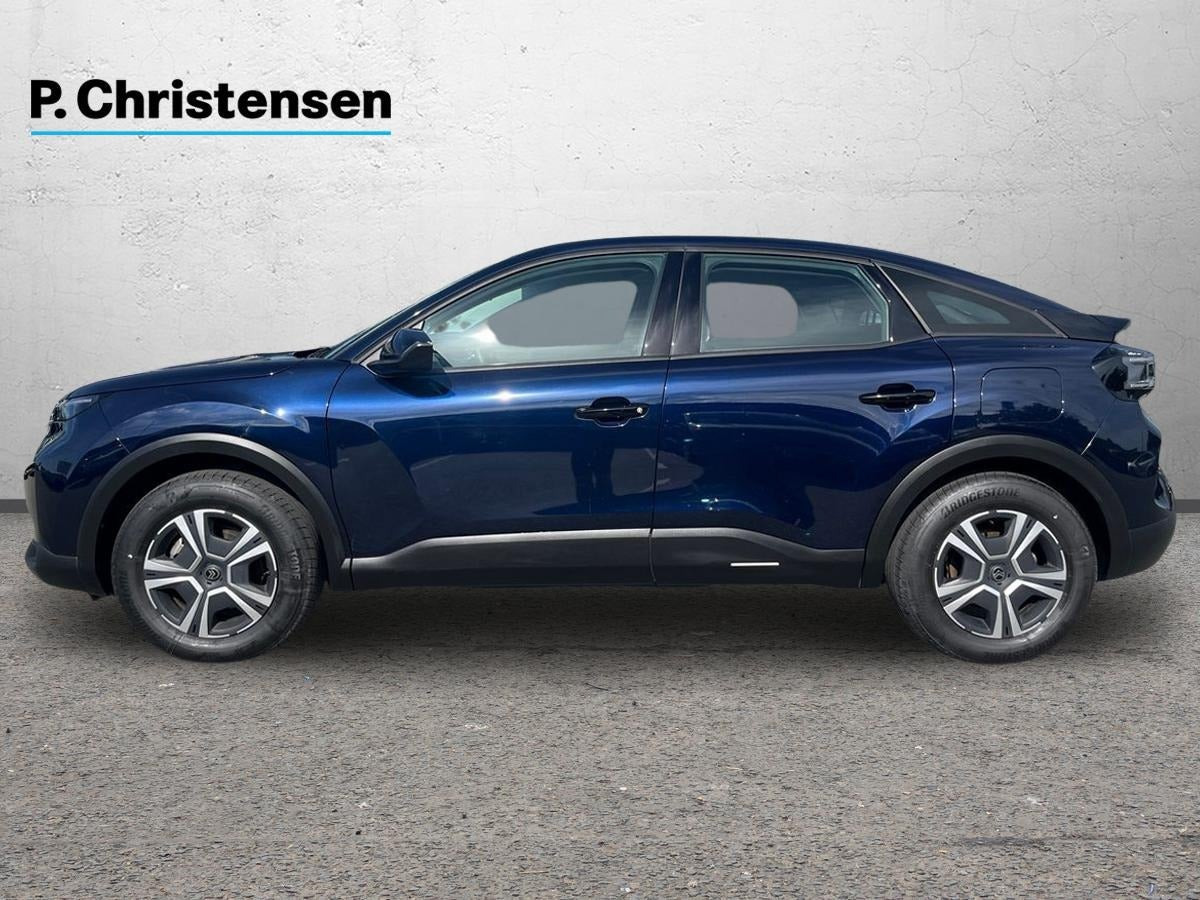 Blå Citroën ë-C4 fra 2024