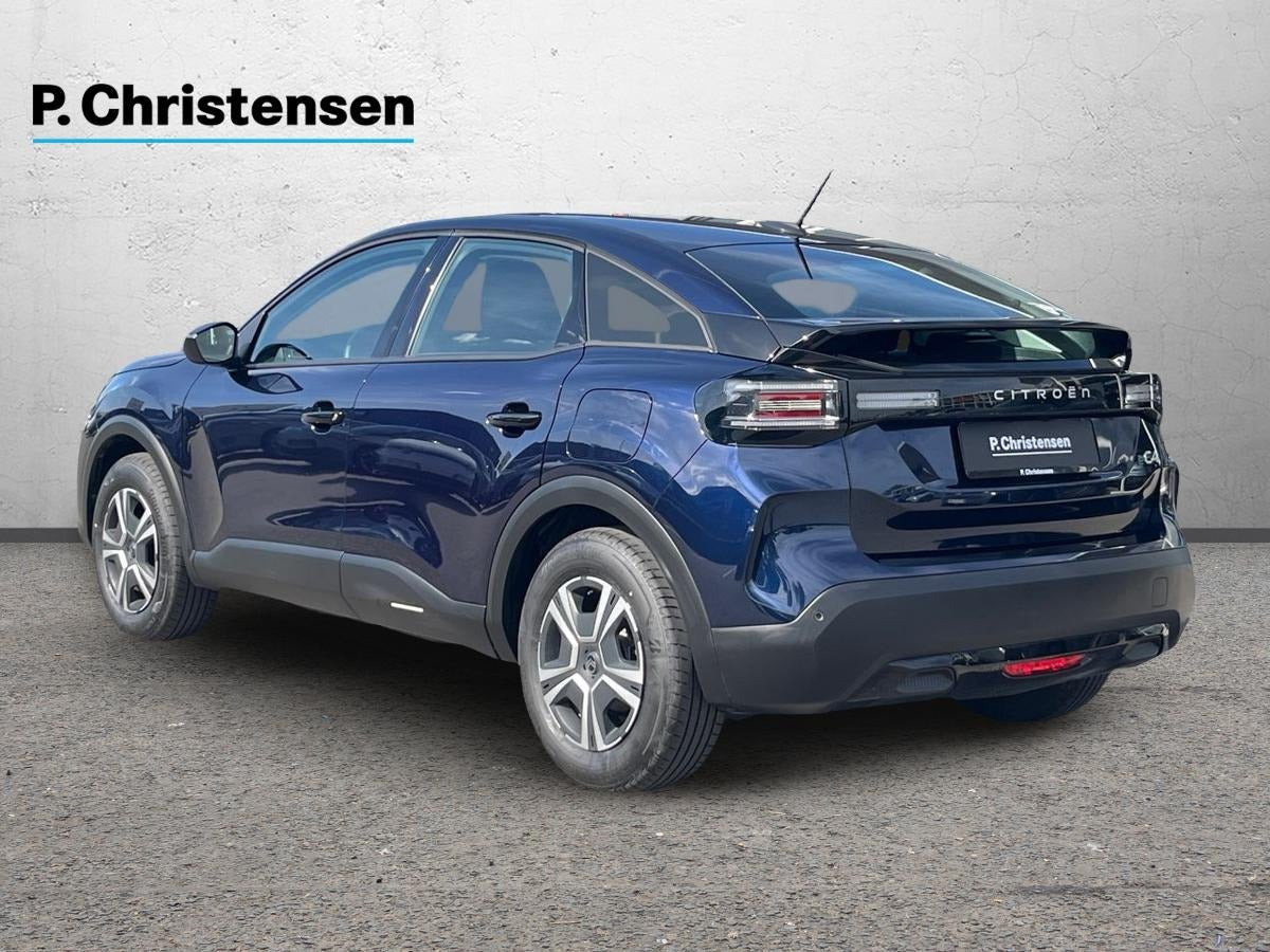 Blå Citroën ë-C4 fra 2024