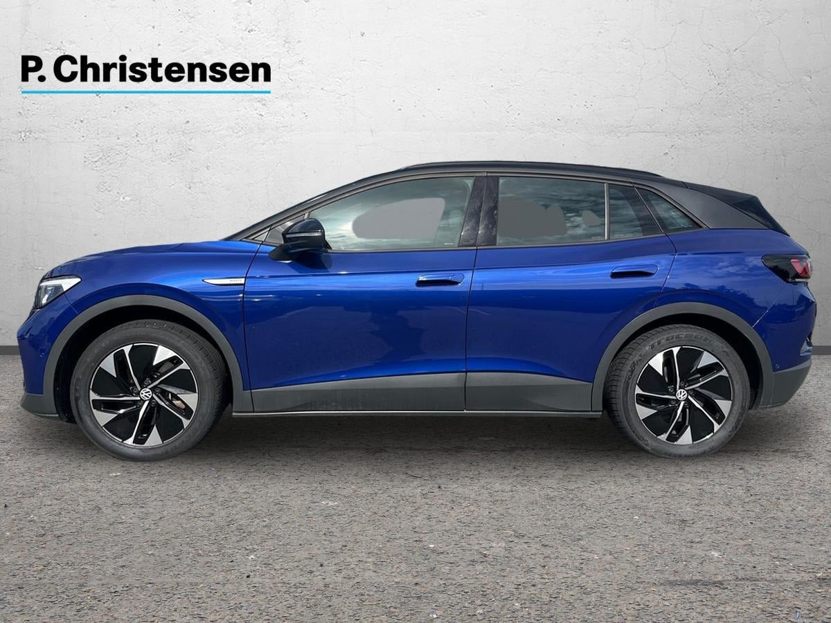 Blå VW ID.4 fra 2023