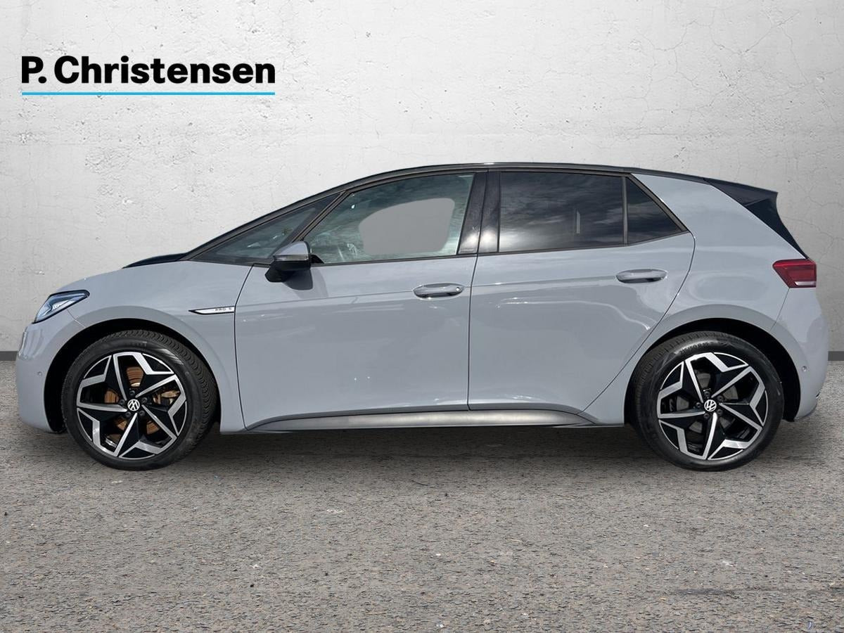 Grå VW ID.3 fra 2023