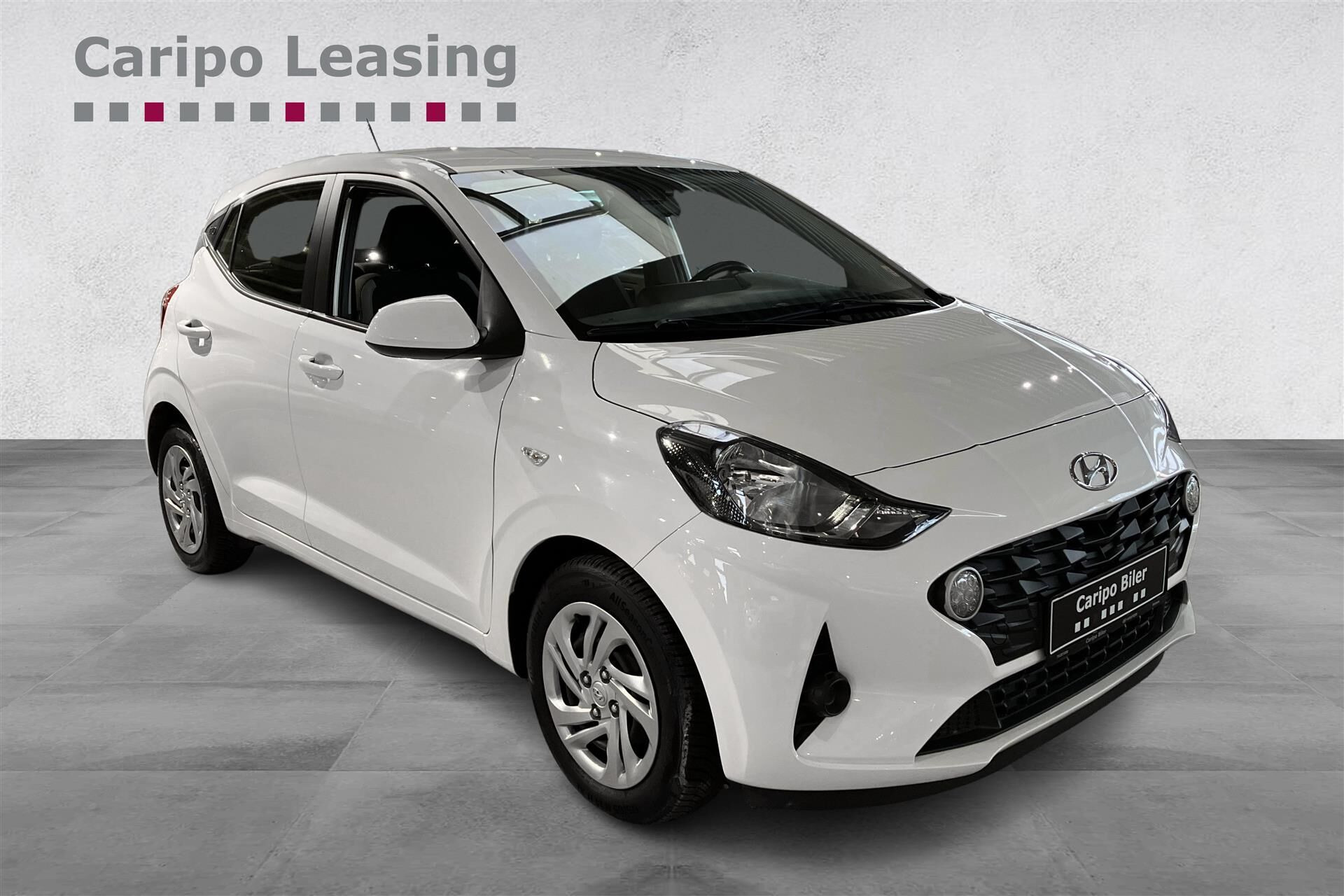 Hvid Hyundai i10 fra 2023