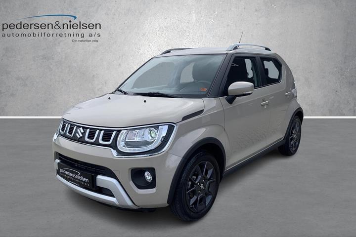 Hvid Suzuki Ignis fra 2024 set udefra