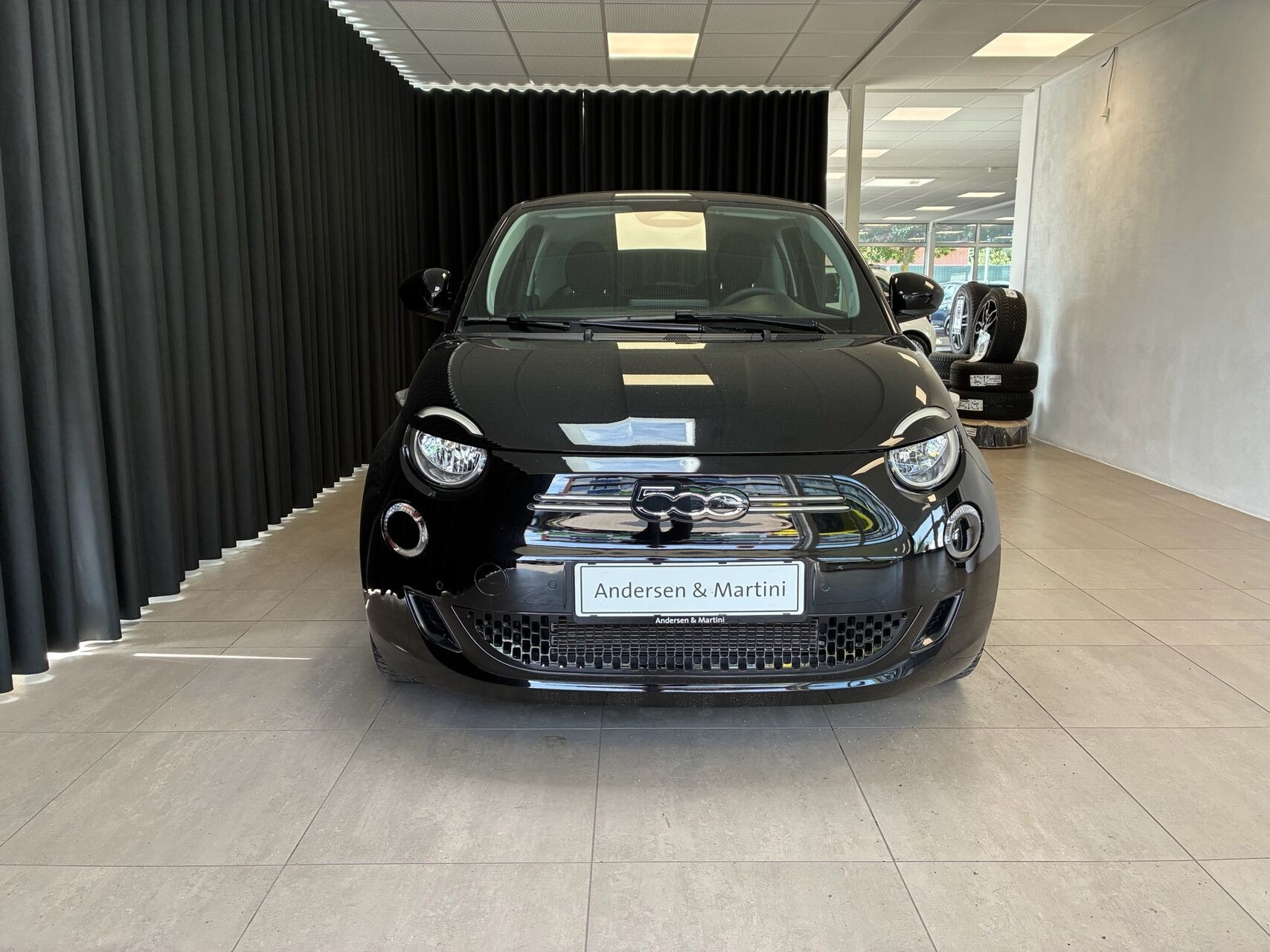 Sort Fiat 500e fra 2023