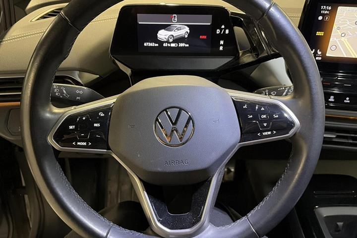 Grå VW ID.4 fra 2023