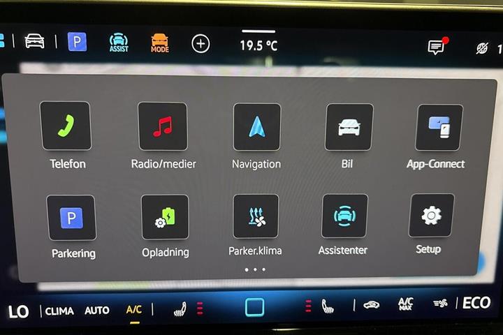 Blå VW ID.4 fra 2024