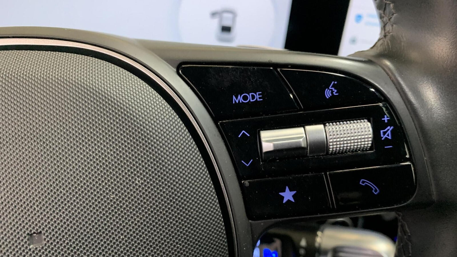 Blå Hyundai Ioniq 6 fra 2023