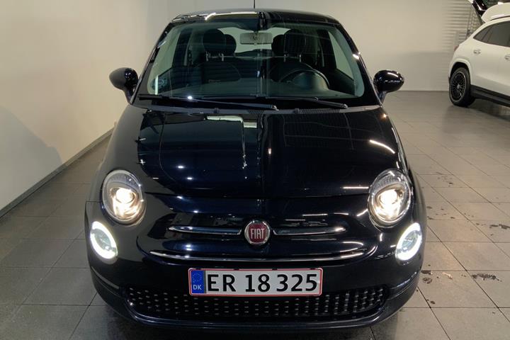 Sort Fiat 500 fra 2019