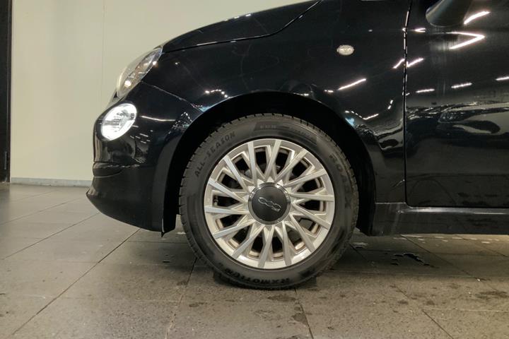 Sort Fiat 500 fra 2019