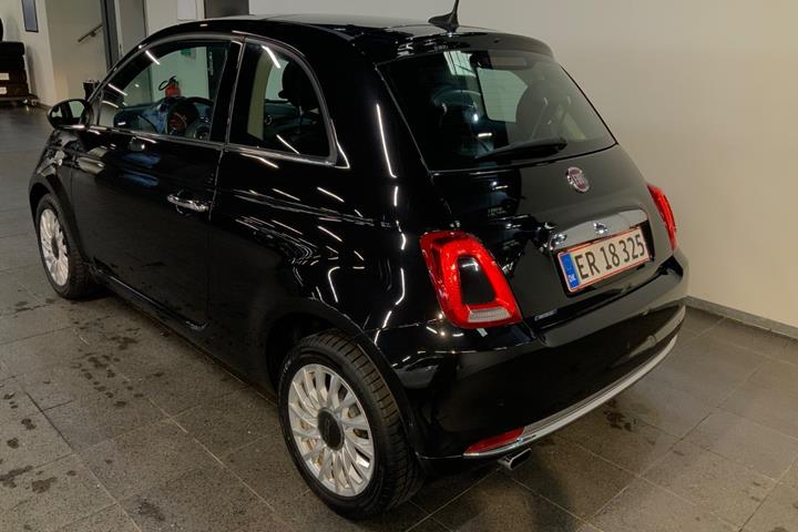 Sort Fiat 500 fra 2019
