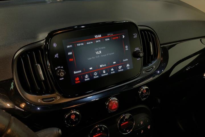 Sort Fiat 500 fra 2019