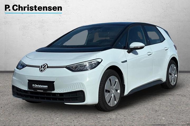 Hvid VW ID.3 fra 2023