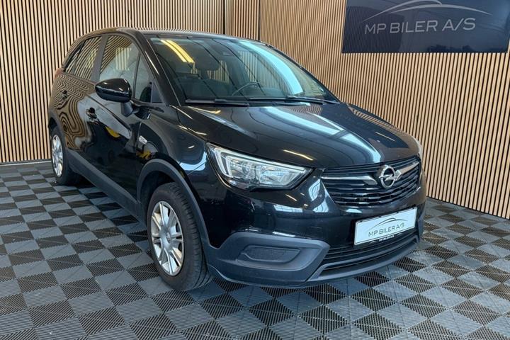 Sort Opel Crossland X fra 2017