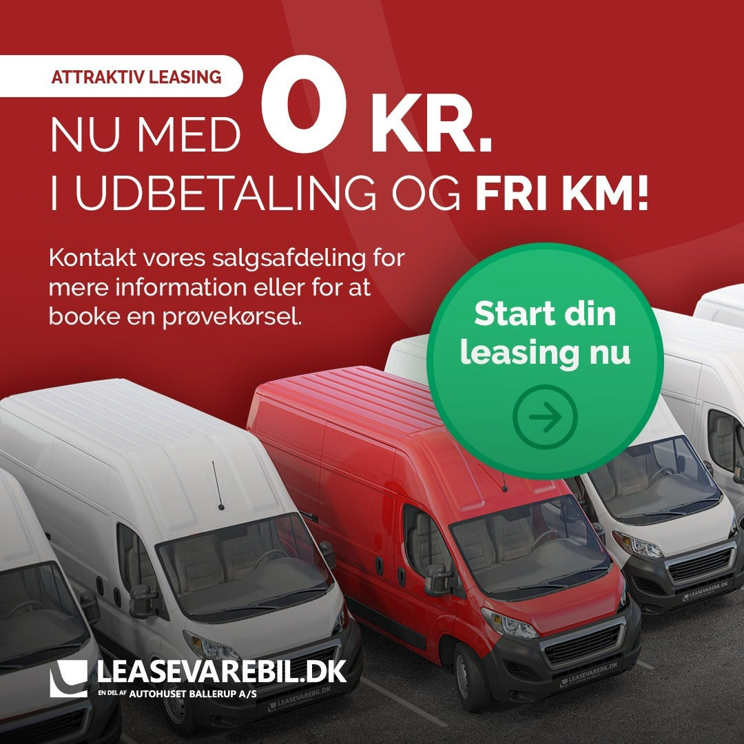 Hvid Ford Transit 350 L3 Van fra 2021