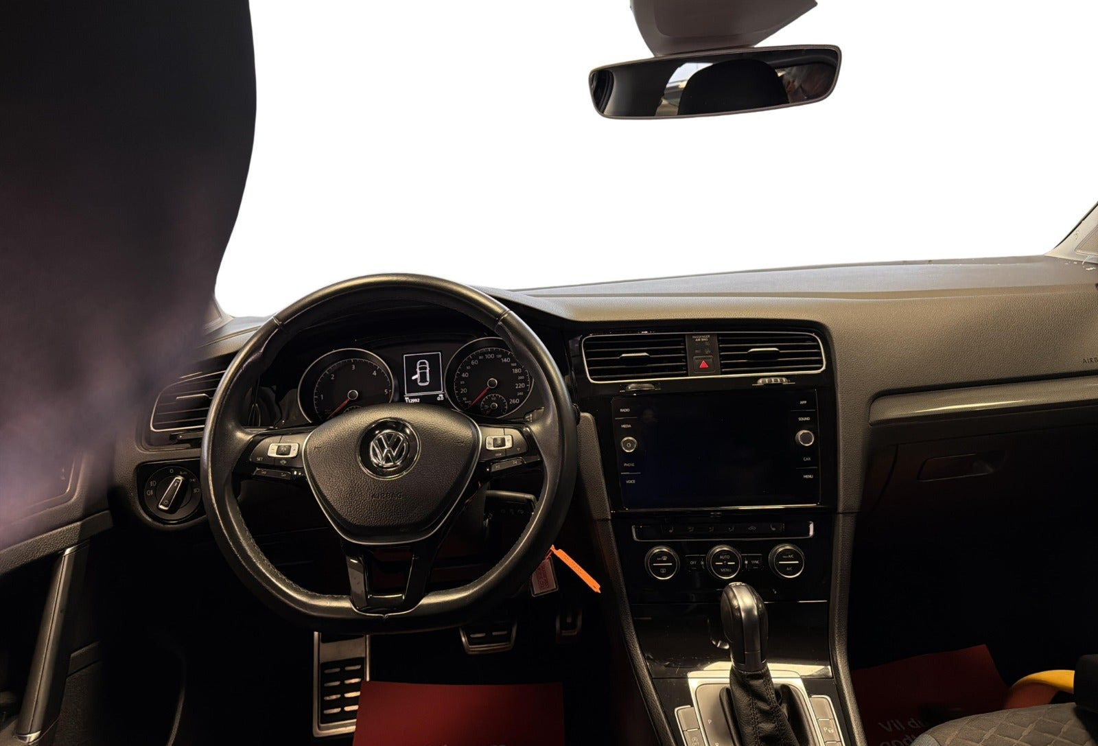 Sort VW Golf VII fra 2019