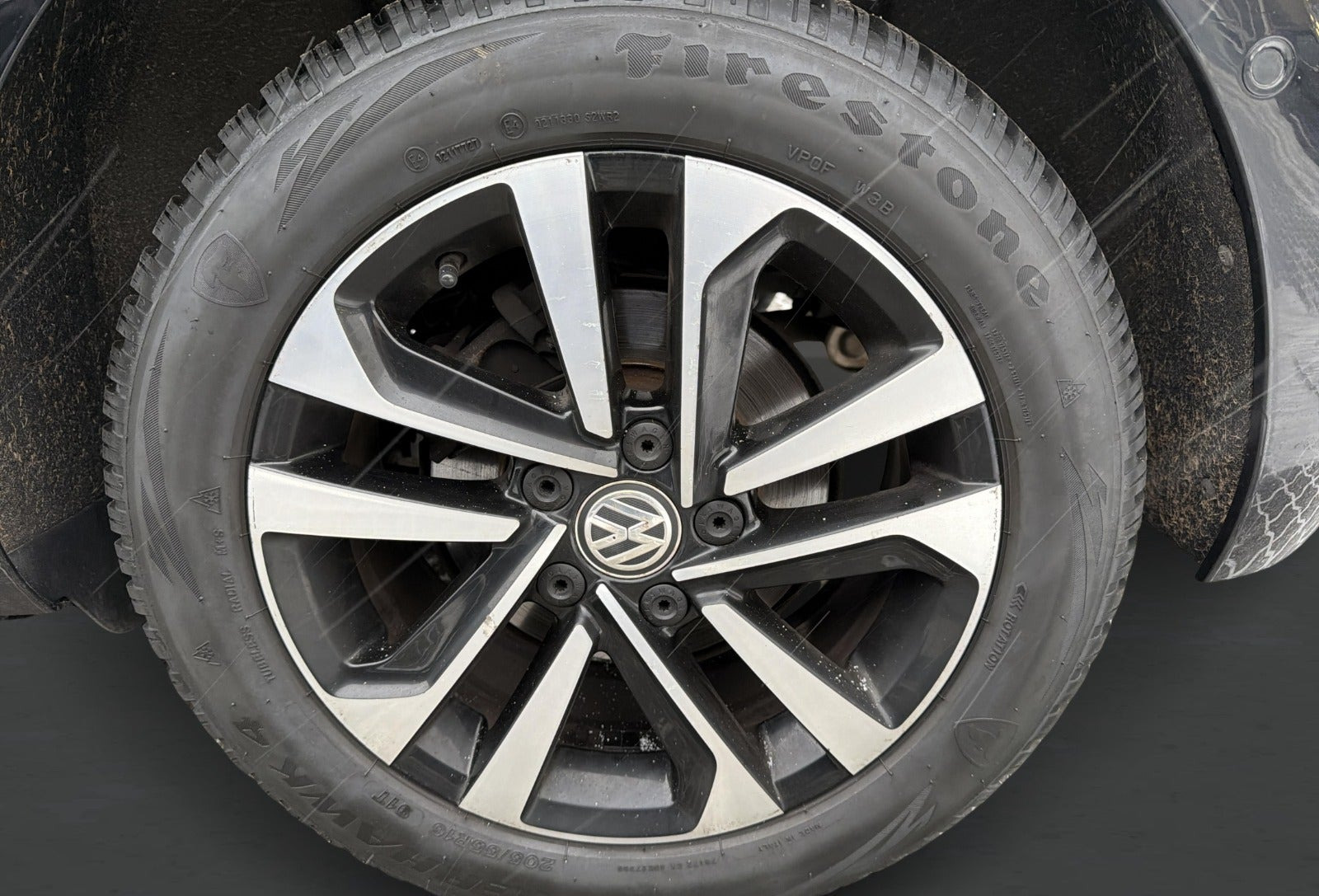 Sort VW Golf VII fra 2019