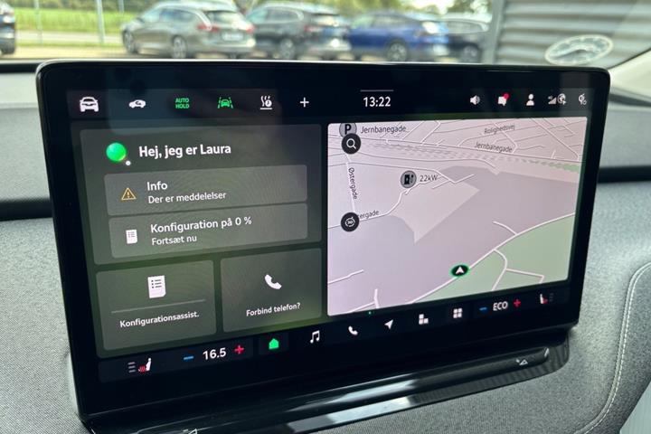 Sort Skoda Enyaq fra 2025
