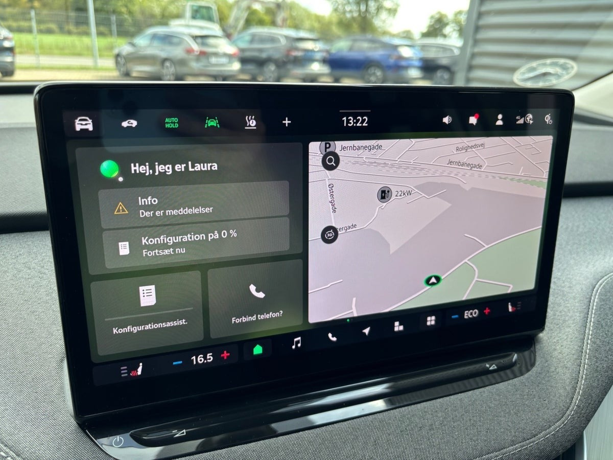 Sort Skoda Enyaq fra 2025