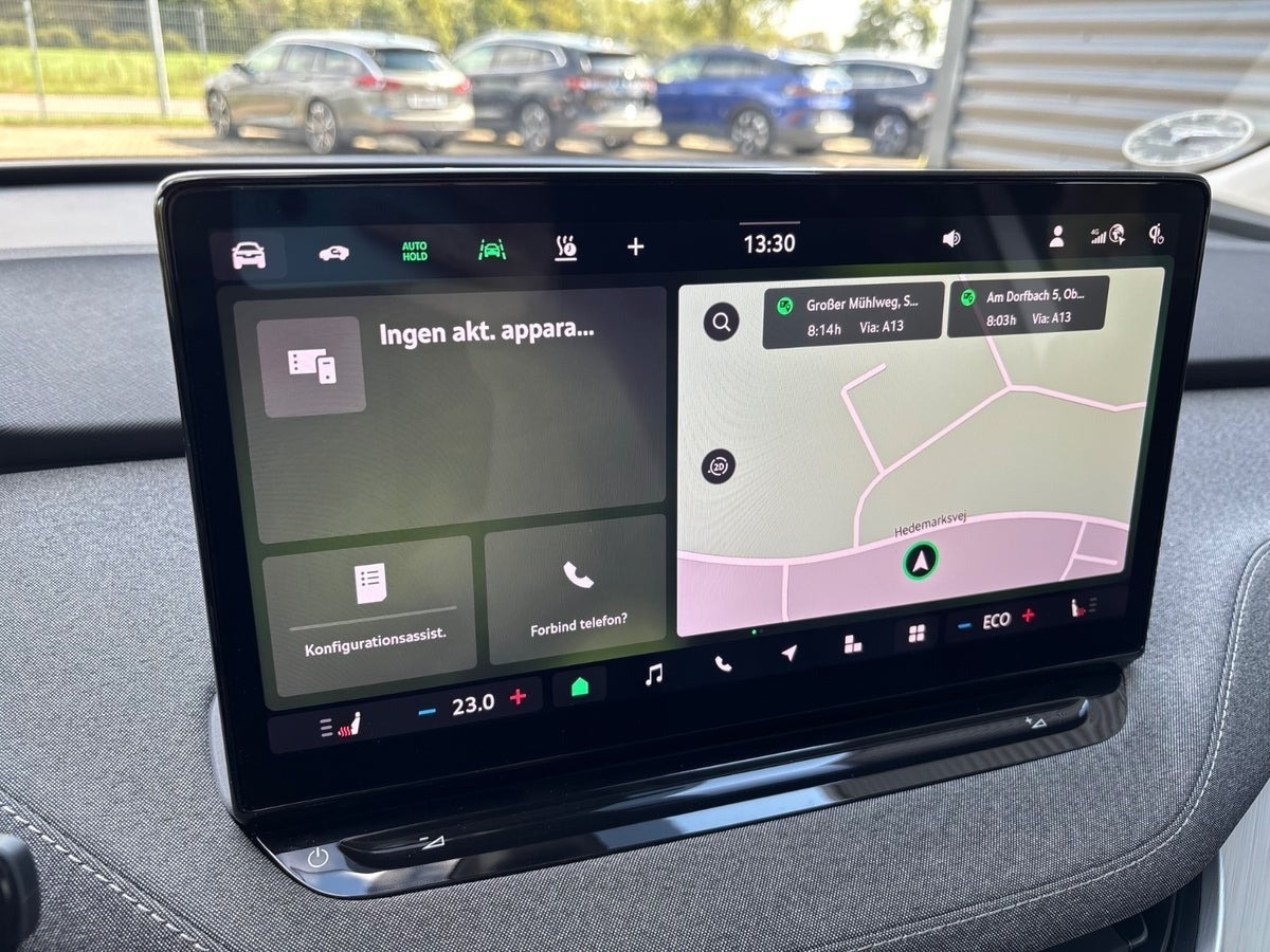 Sølv Skoda Enyaq fra 2025