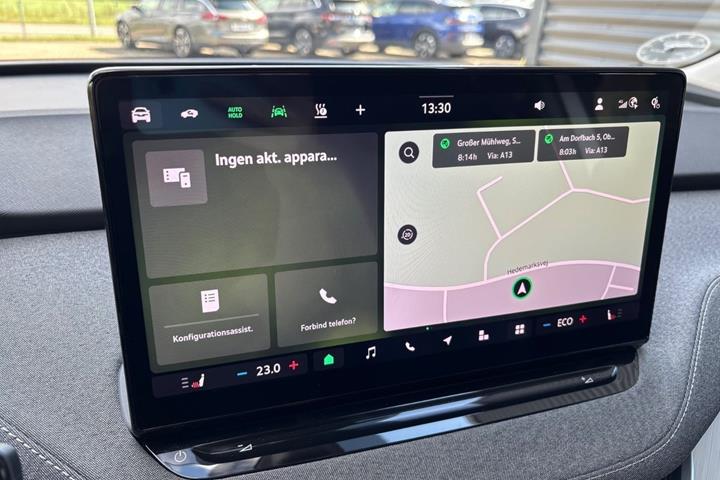 Sølv Skoda Enyaq fra 2025