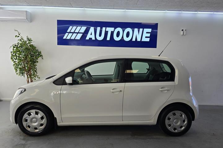 Hvid Seat Mii fra 2013