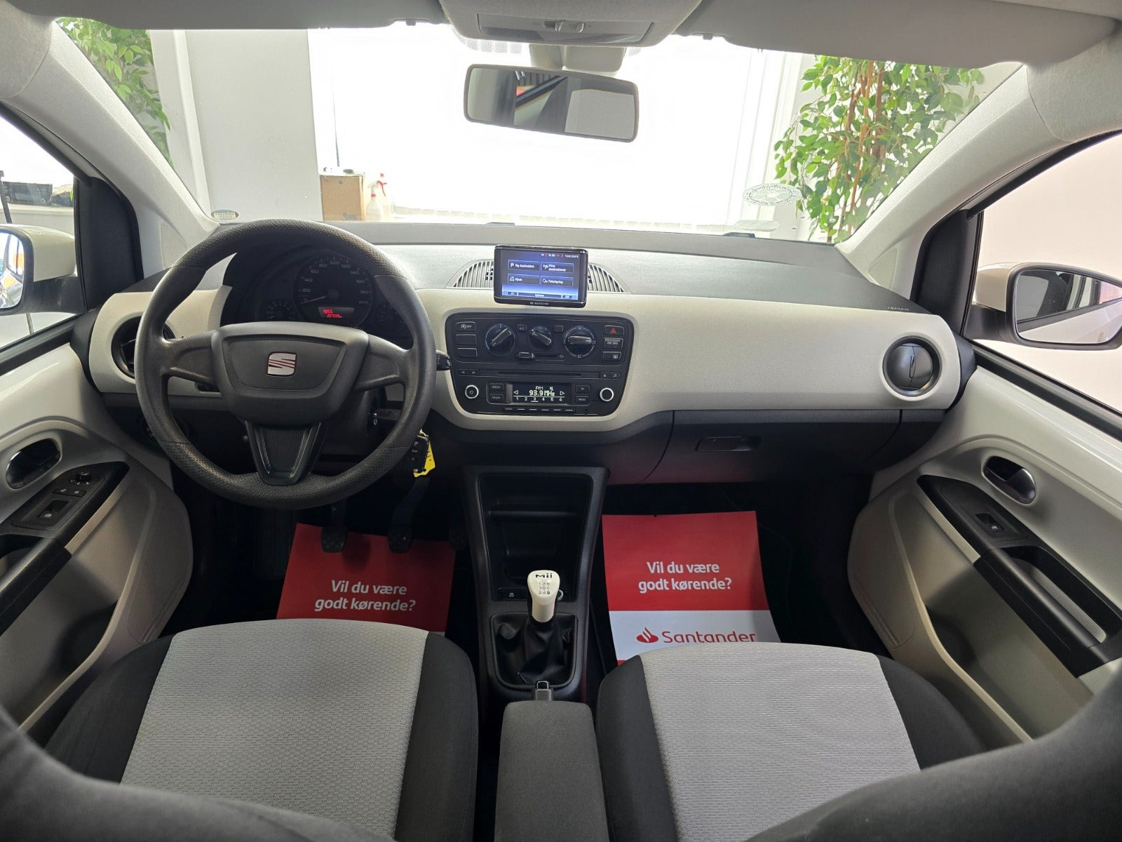 Hvid Seat Mii fra 2013