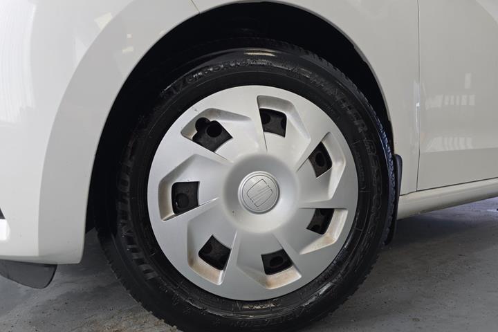Hvid Seat Mii fra 2013