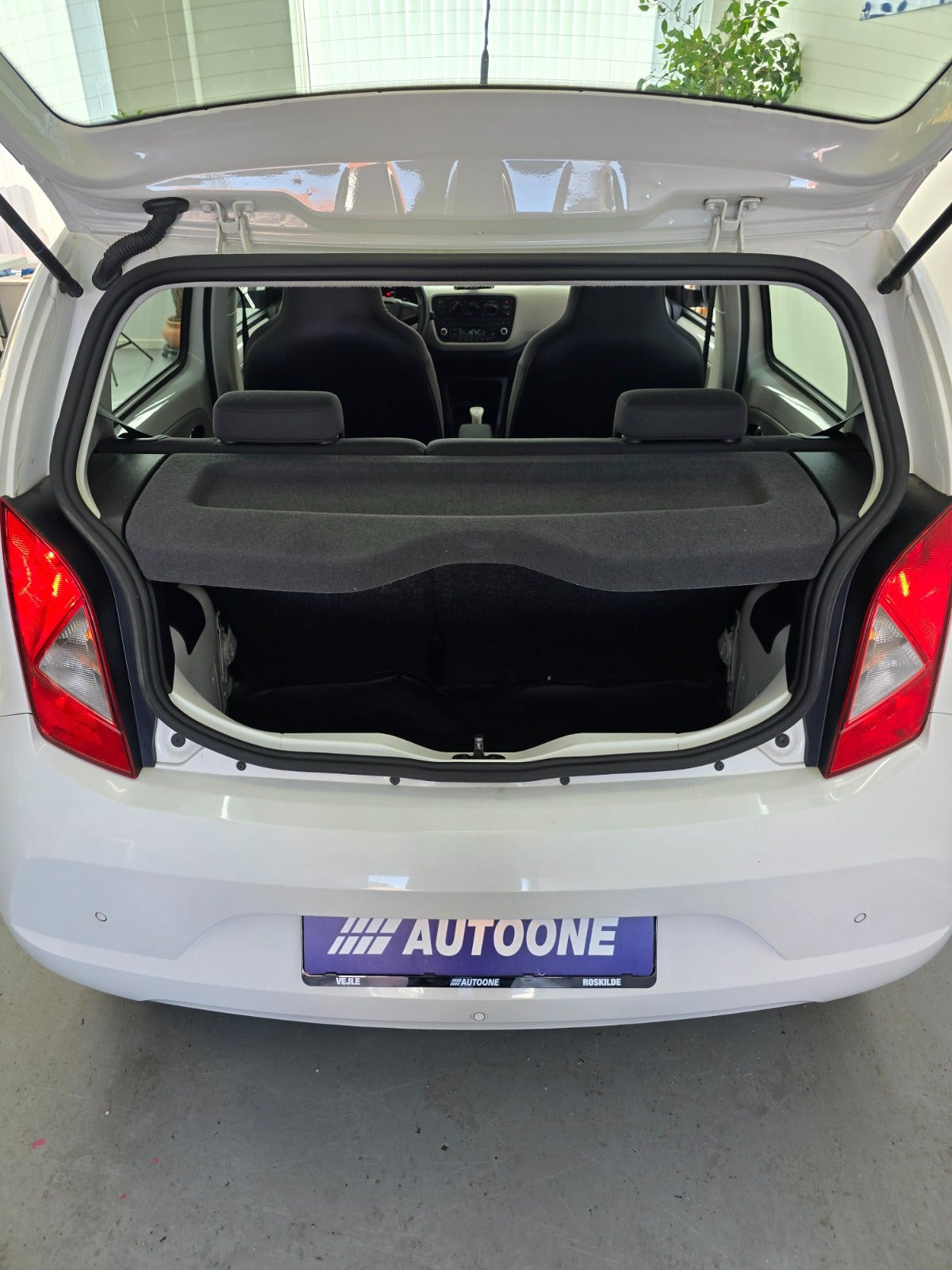 Hvid Seat Mii fra 2013