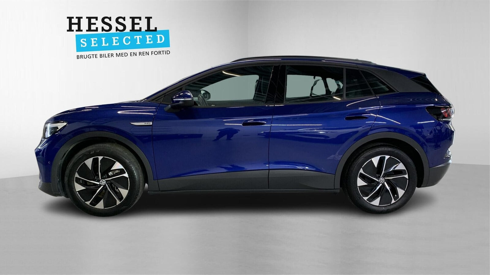 Blå VW ID.4 fra 2023