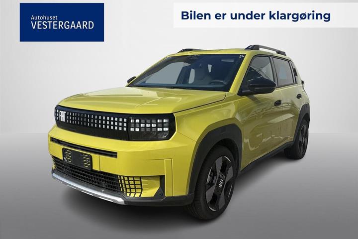 Gul Fiat Grande Panda fra 2025