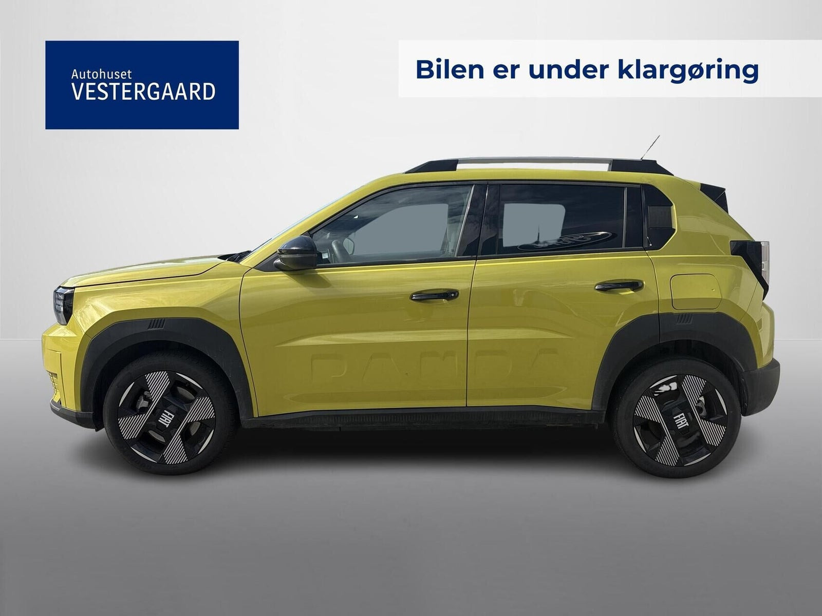 Gul Fiat Grande Panda fra 2025