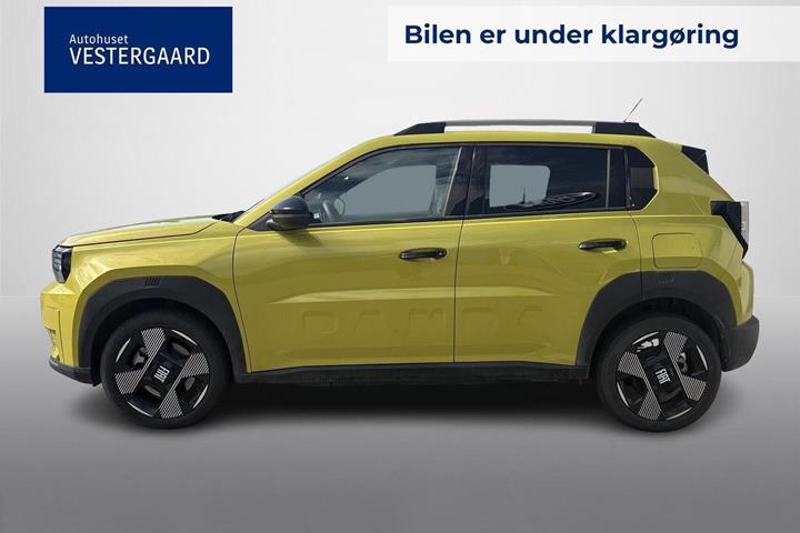 Gul Fiat Grande Panda fra 2025
