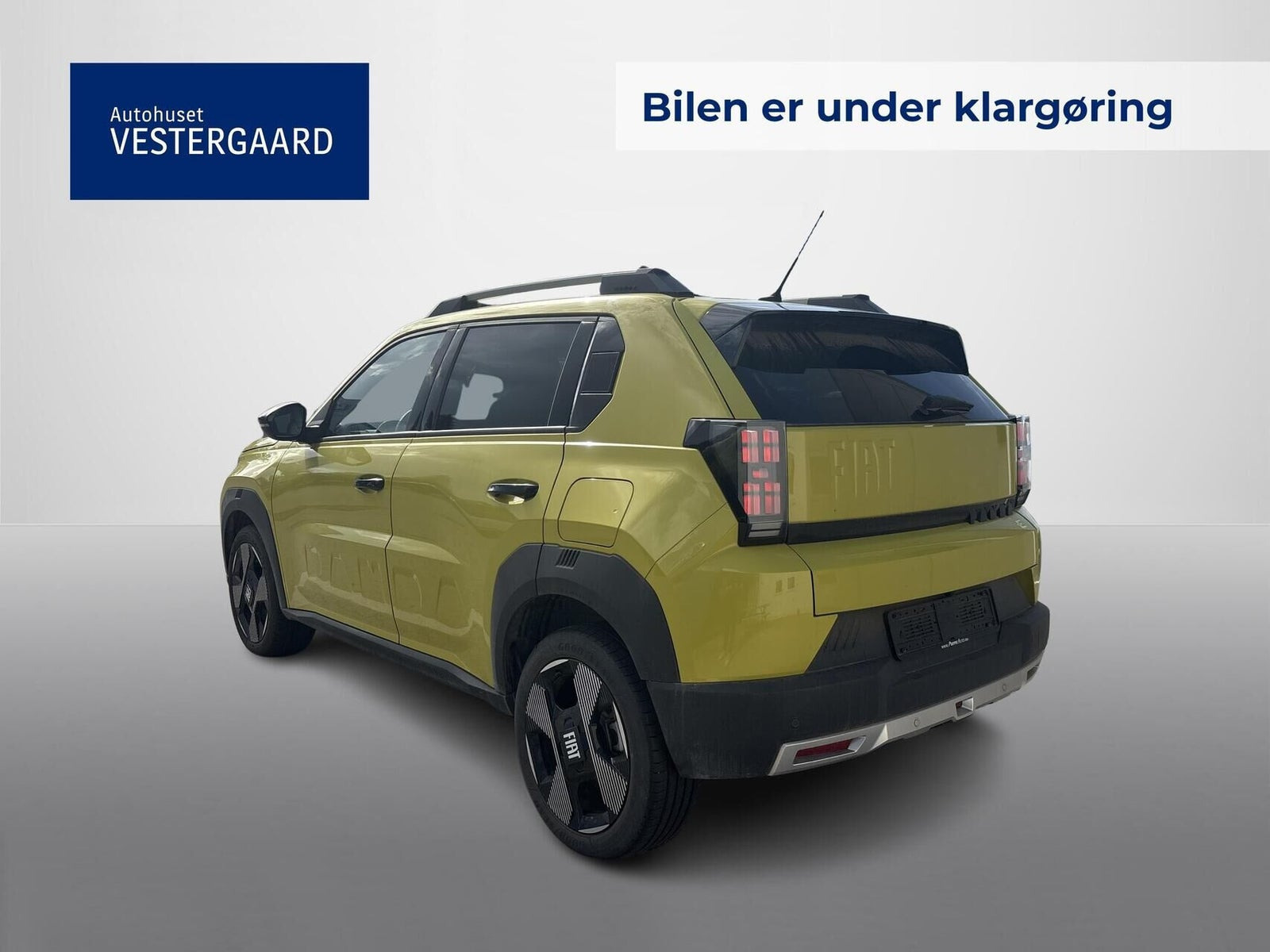 Gul Fiat Grande Panda fra 2025
