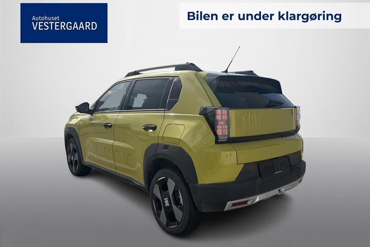 Gul Fiat Grande Panda fra 2025