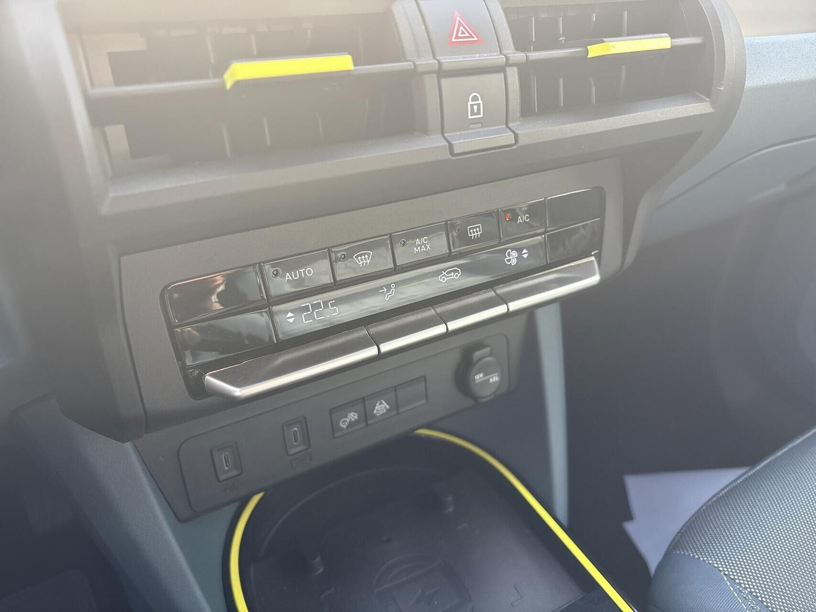 Gul Fiat Grande Panda fra 2025