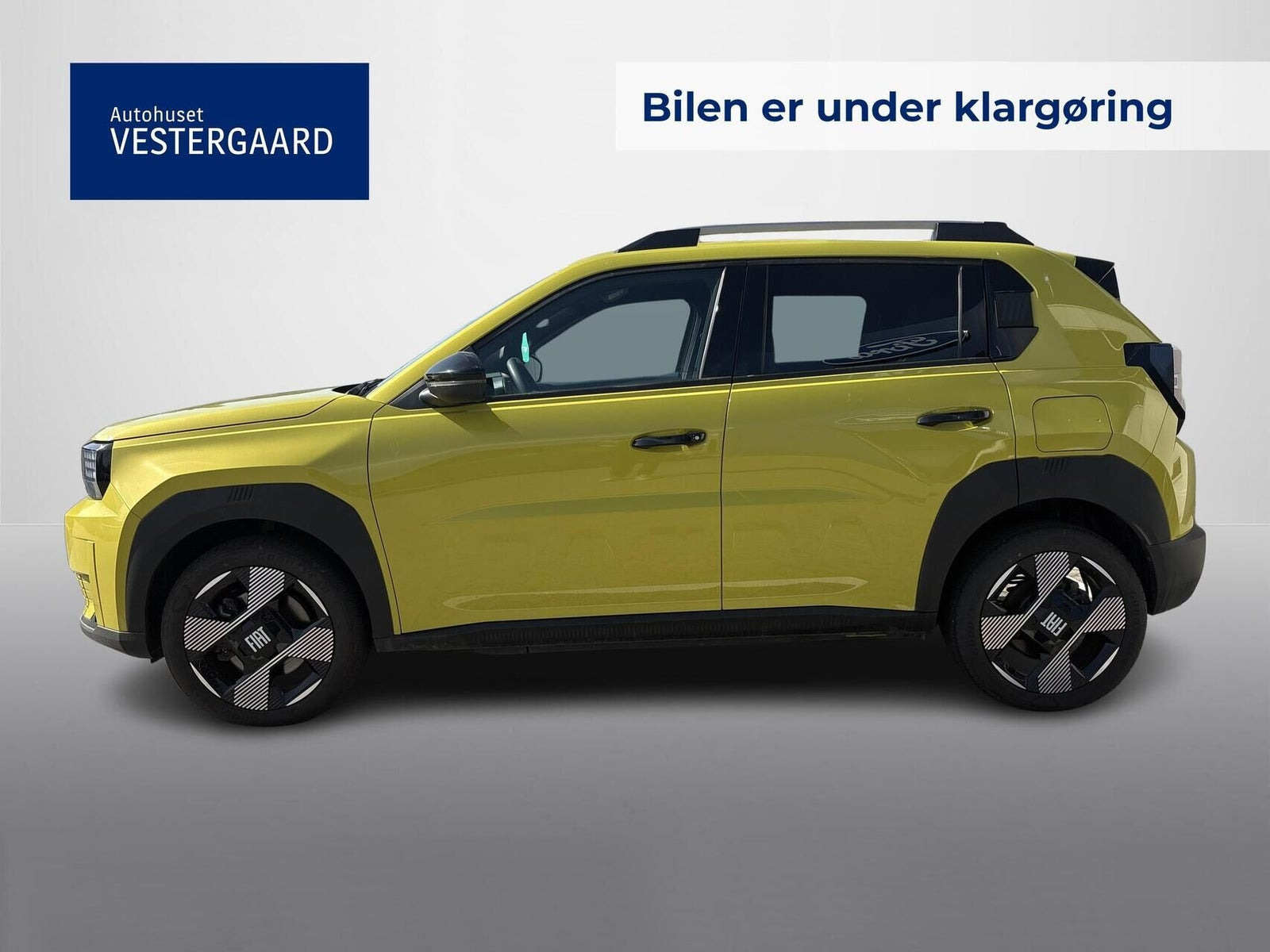 Gul Fiat Grande Panda fra 2025