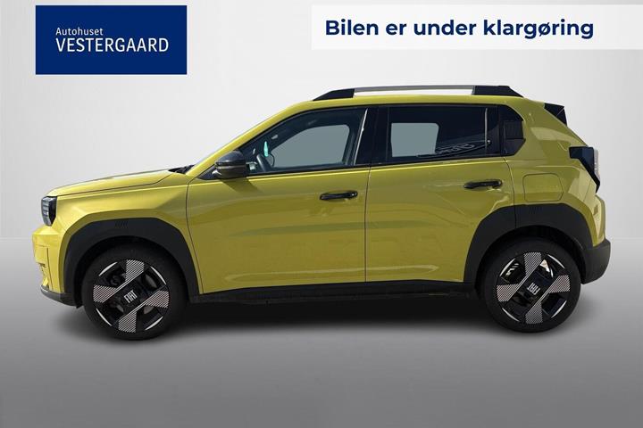 Gul Fiat Grande Panda fra 2025