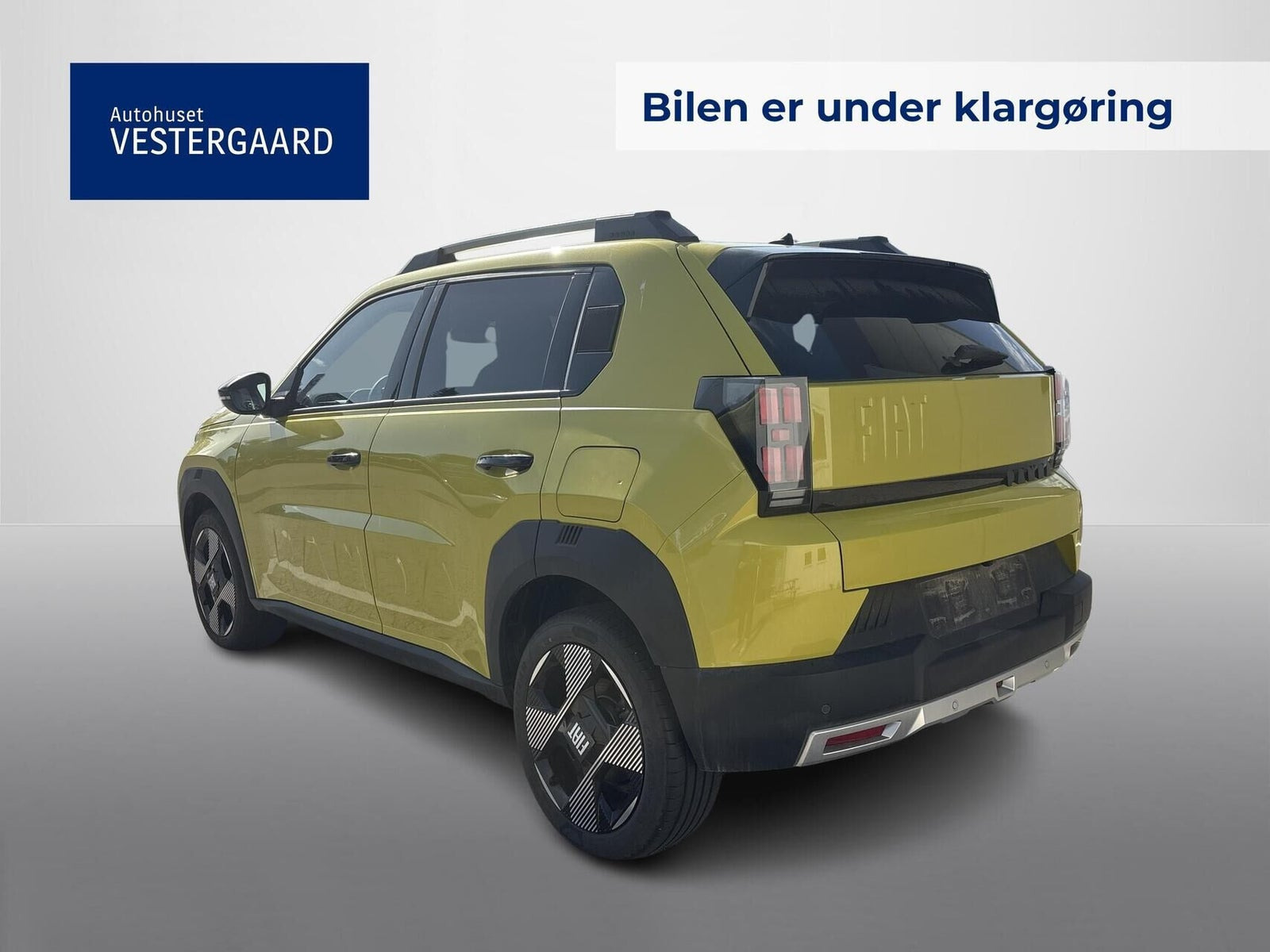 Gul Fiat Grande Panda fra 2025