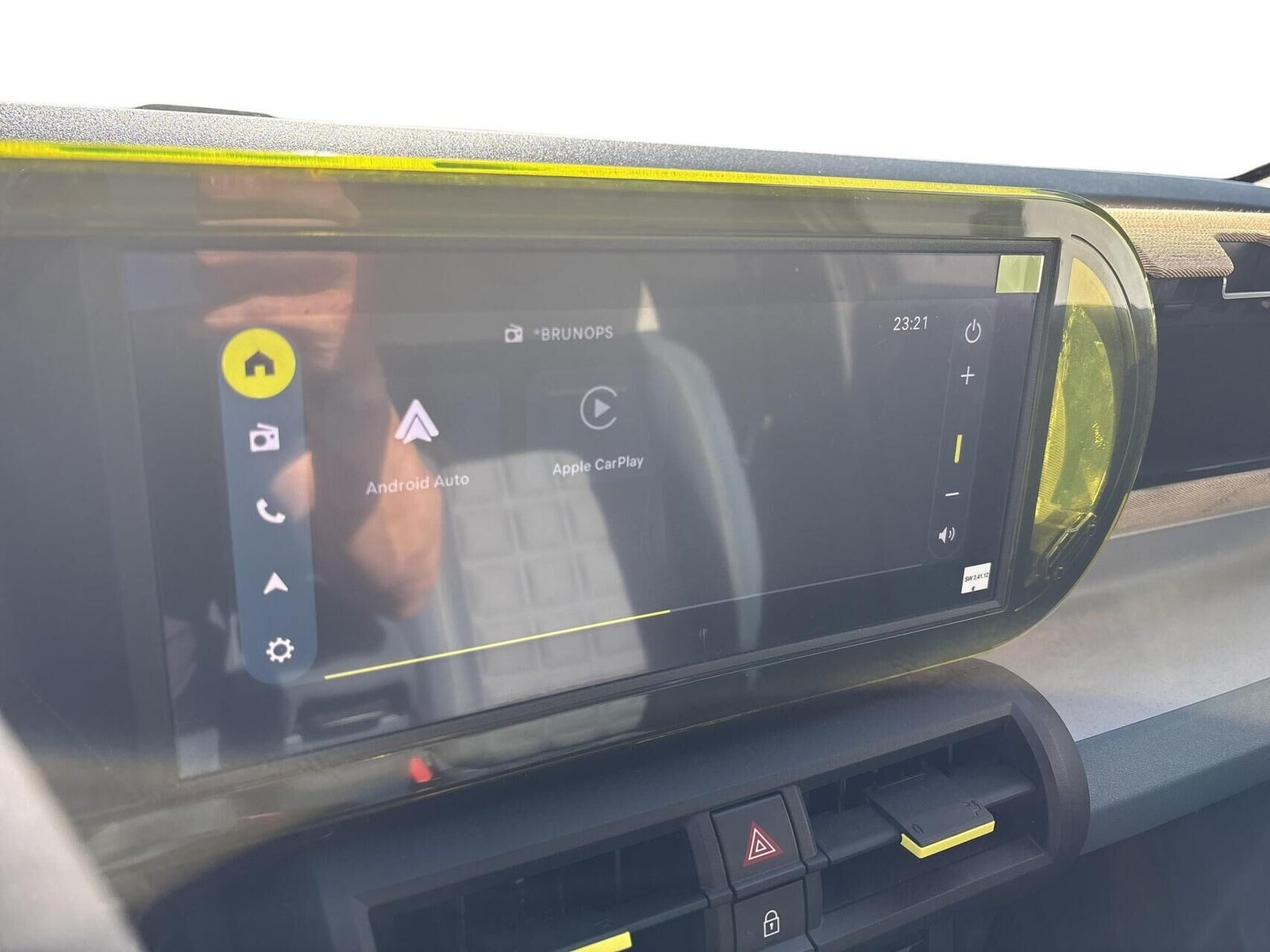 Gul Fiat Grande Panda fra 2025